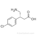 (R) -Baclofène CAS 69308-37-8